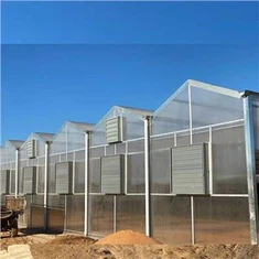 Estufa de policarbonato tipo Venlo