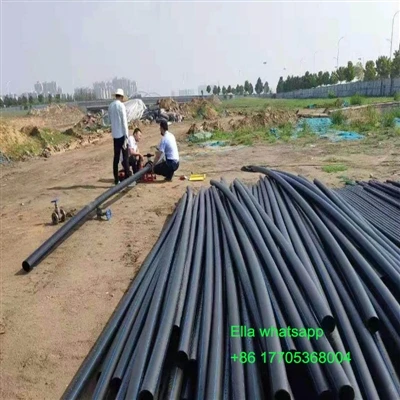 Aplicação da tecnologia de construção de tubos PE